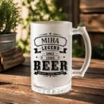 Vrč za pivo kot personalizirano darilo