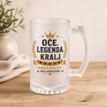 Vrč za pivo - Oče. Legenda. Kralj. - slika 3