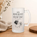 Vrč za pivo - Beer Queen Petra - slika 2